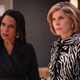 Image for article titled The Good Fight turns into a parody of itself with its tangled Jeffrey Epstein episode